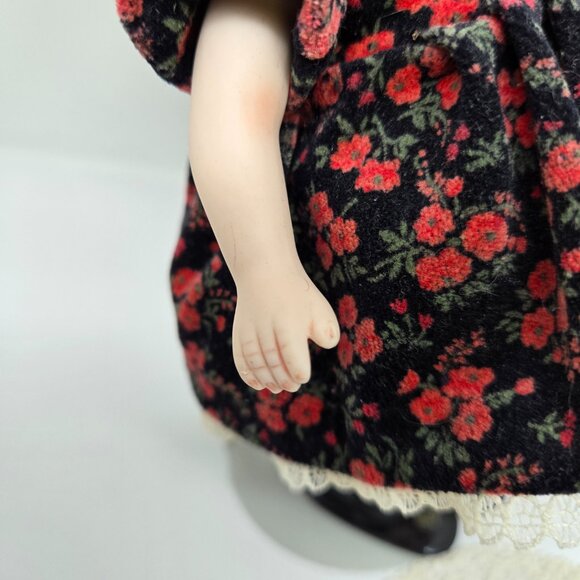 Vintage Armand Marseille D. R. G. M. Germany 243 Porcelain Doll, 8.5" w/ Stand - Picture 10 of 12